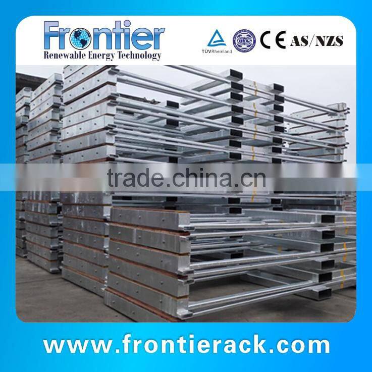 Galvanized Steel Pallet with wood inside