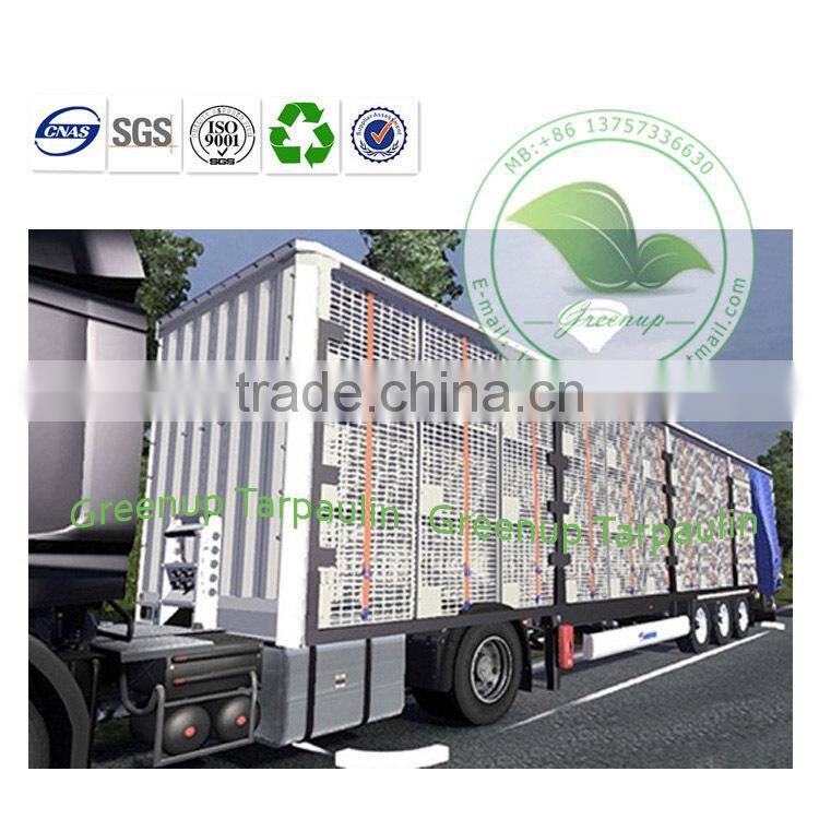 1100Dtex UV Protection Printed Tarp Curtain Side For Semi-Trailer