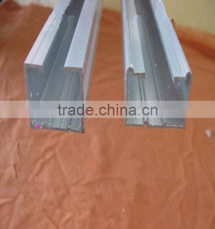 Anodized bending types of aluminum truck curtain rails