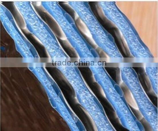 Double Sided Aluminum Foil Fiber Scrim Kraft Vapor Barrier And Radiant Barrier Foil
