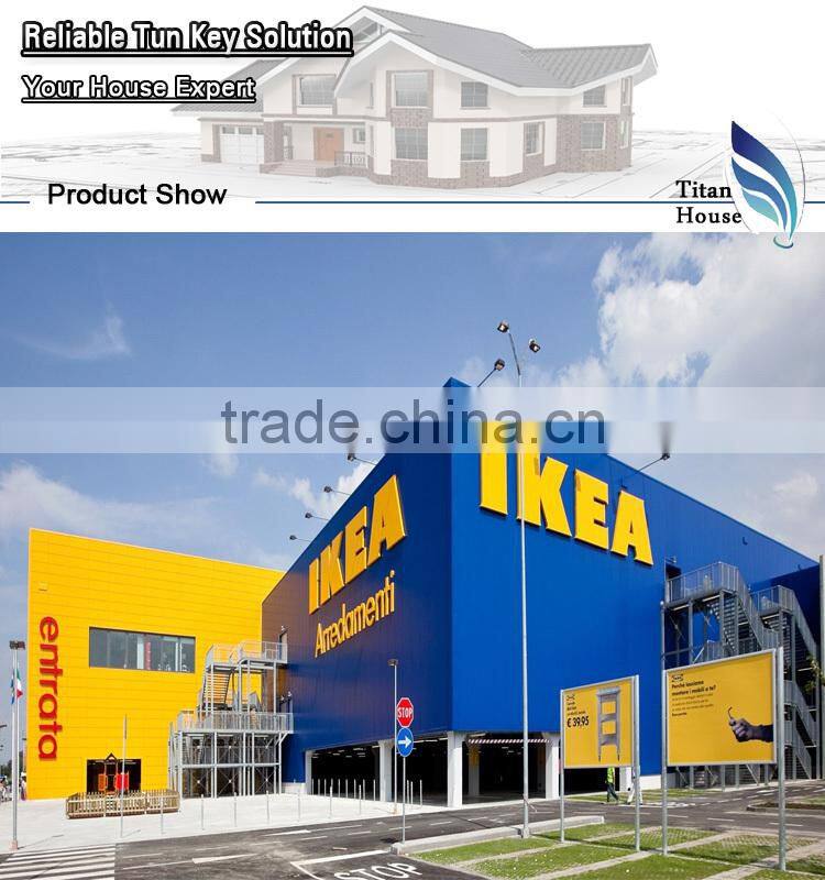 Economic Light Gauge Steel Framing Plaza Building Made in China