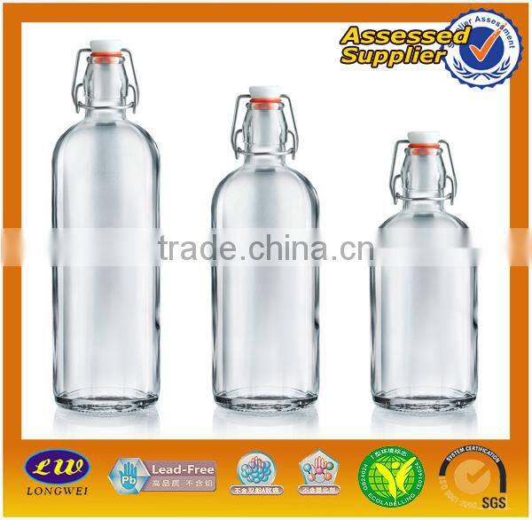 Wholesale Food Safety 350ml Glass Ketchup Bottle