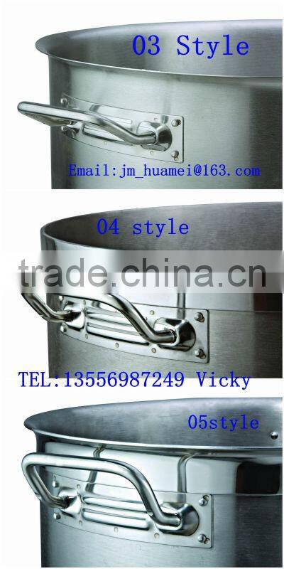 Trade Assurance Stainless Steel Commercial Pot for 225L volume