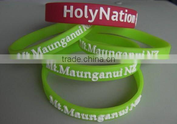 Silicone Personalized Wristbands