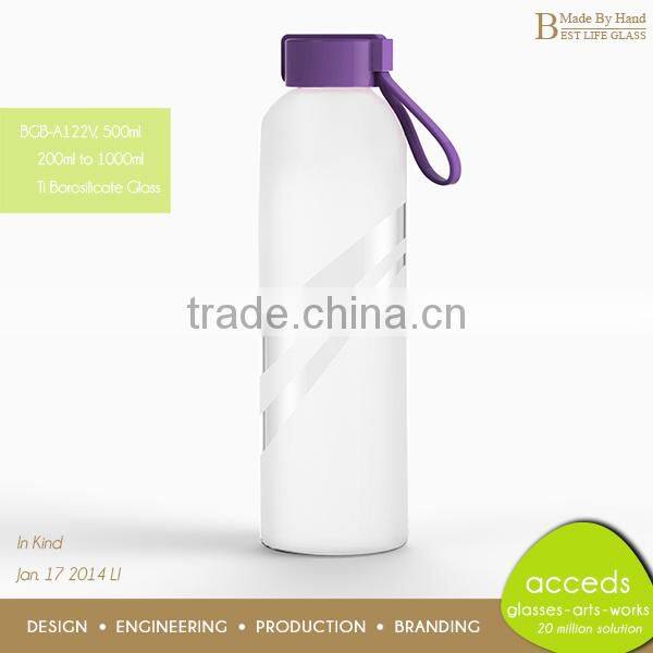 Different Types Silicone Sport Travel Drinking Bottles