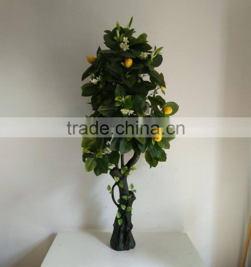 rubber lemon tree artificial tree with lemon decorative tree