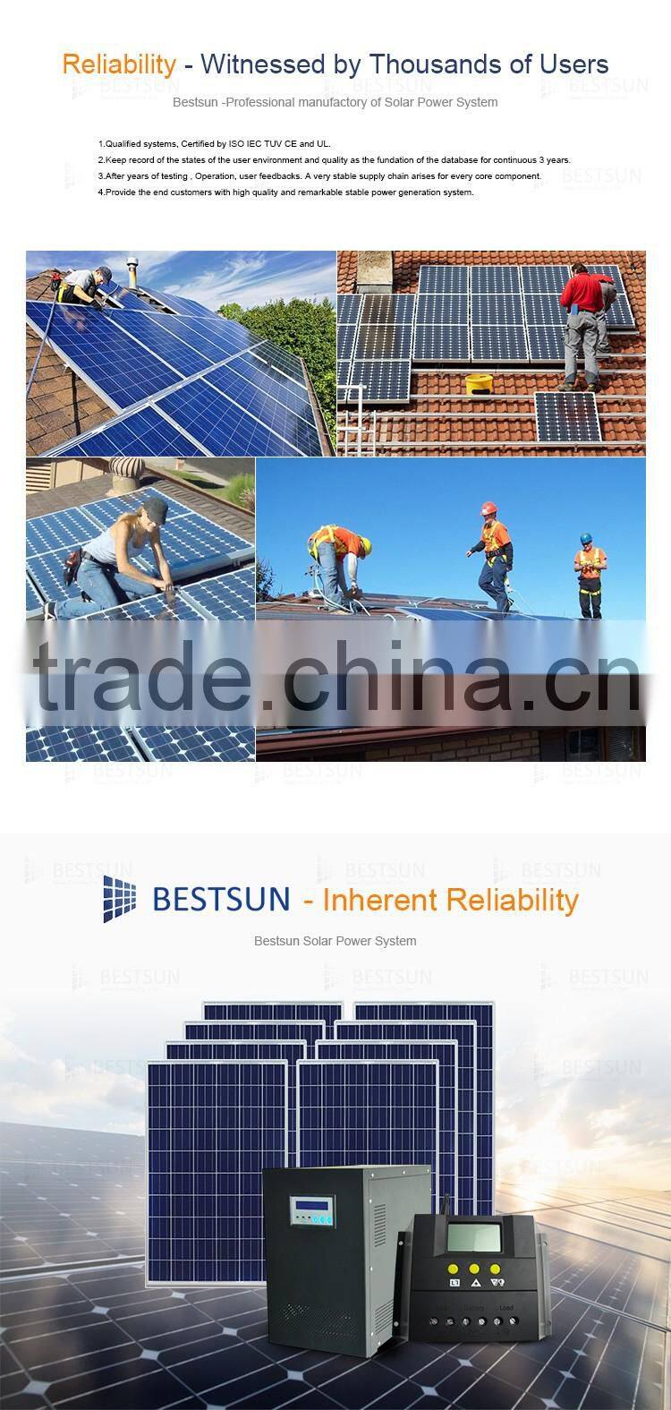 BESTSUN 8000W Single phase 220VAC off grid inverter solar energy power system for home
