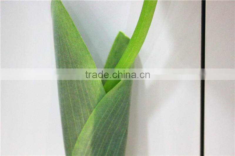 Home and outdoor garden table wedding gate decoration 60cm or 24inches Height artificial 3 heads orange tulip flowers E04 0611