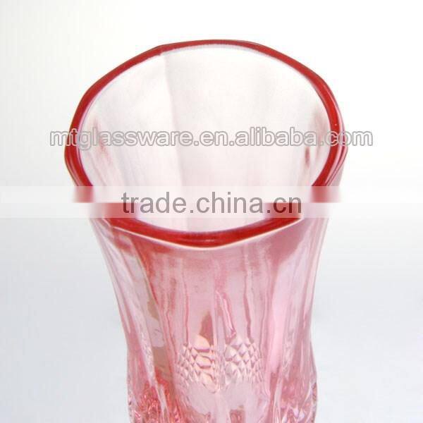 hotsale colorful crystal champagne flute glass candle holder