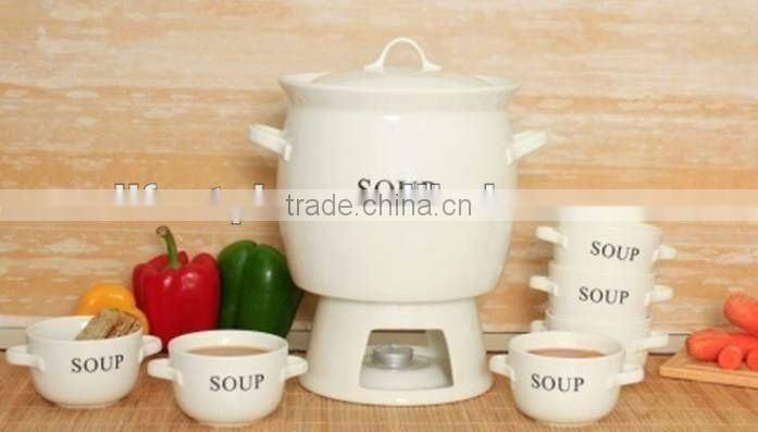 set of 8pcs soup set