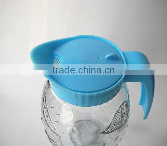 wonderful time lemonade collection glass pitcher cup set WITH HANDLE