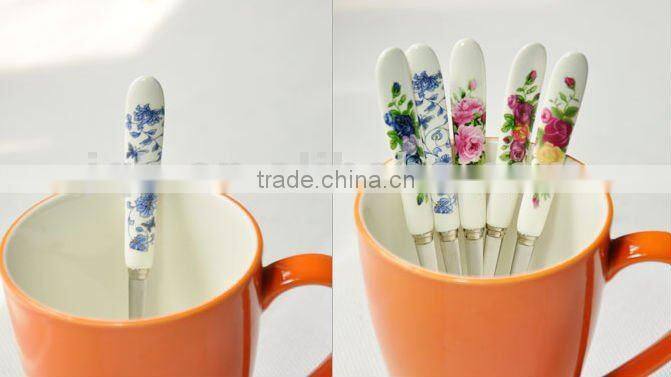 Dinnerware -Stainless steel ceramic serving spoons