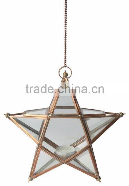 star shape tealight candle holder