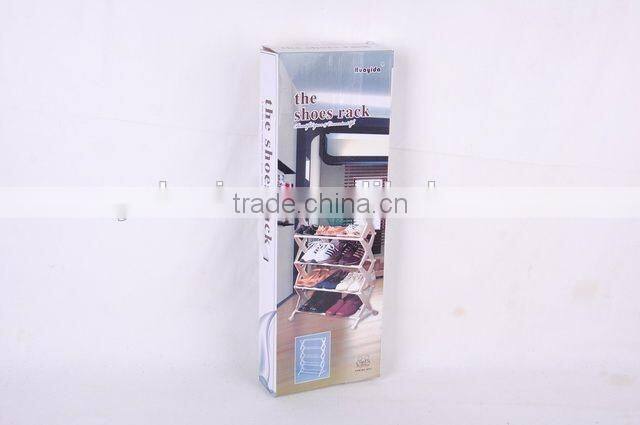 Creative design Stainless steel shoe rack