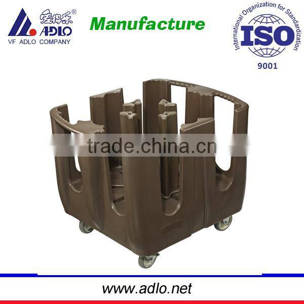 Rotomolding factory LLDPE hard designs room service trolleys