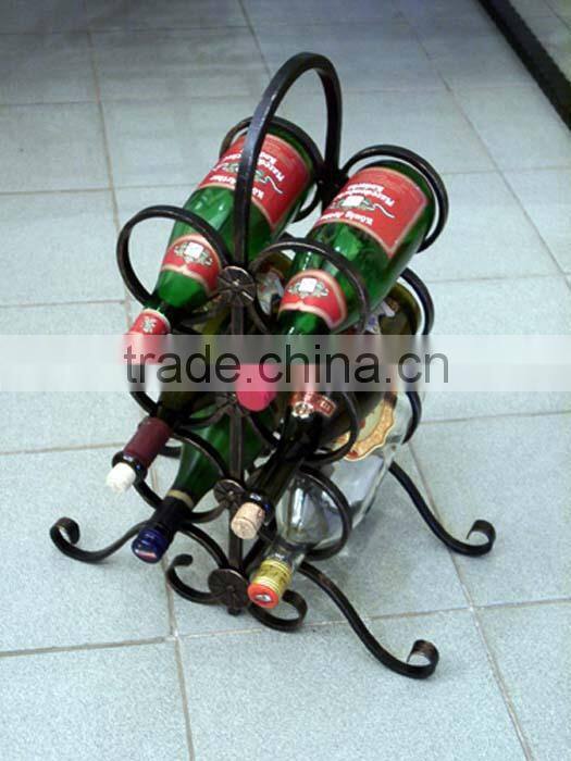 metal wine rack