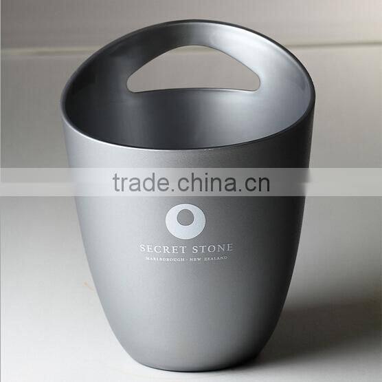 Best-selling Eco-friendly Plastic Ice Container/red acrylic ice bucket /wine barrels of wine barrel