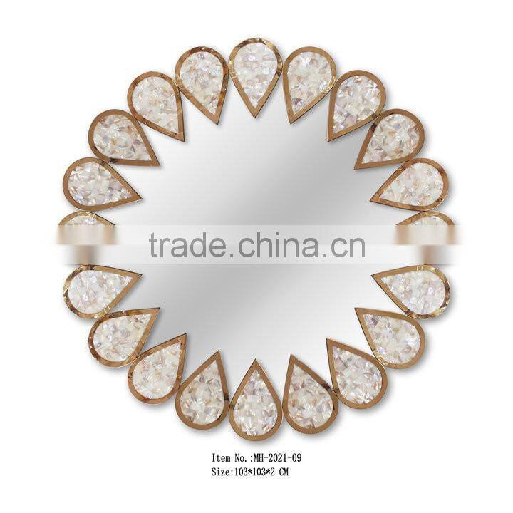 Excelent design Mother of pearl wall mirror