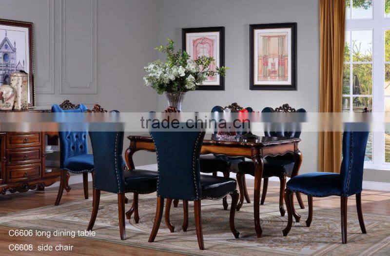 C6601 European Style 12 seater dining table/dining table oval extendable,antique dining table,large extendable dining table