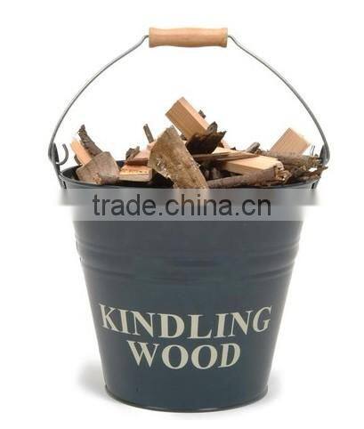 Metal Kindling Wood Bucket