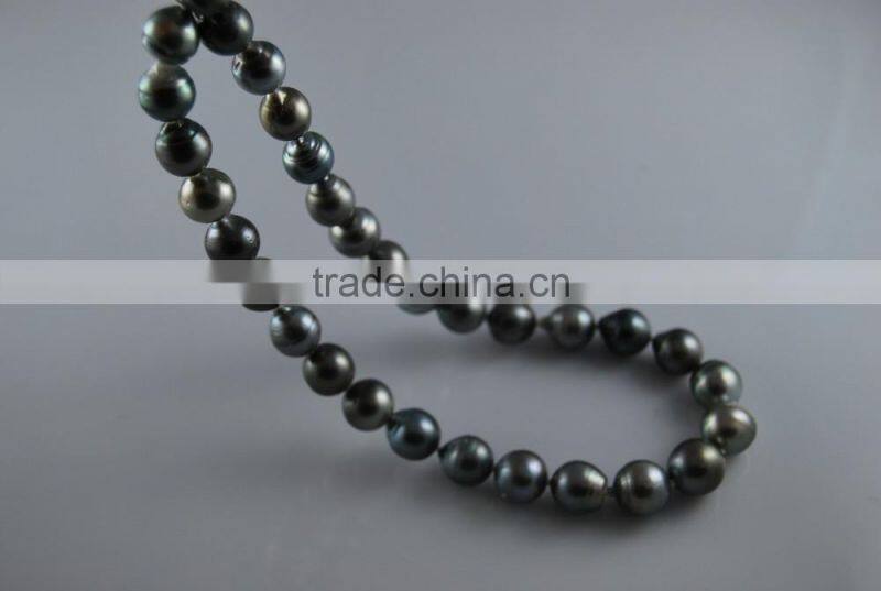 AA wholesale 11-12mm Tahitian pearl strand