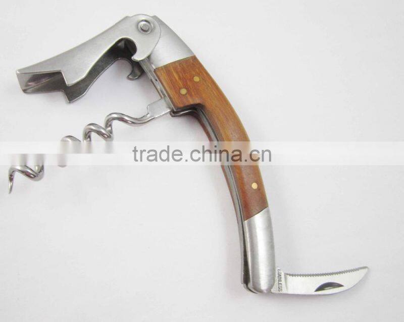 Classic Design 3 Function Matel Wine Opener