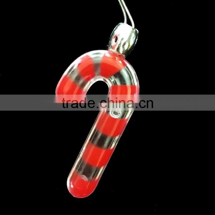 christmas light with decoration candy cane led festival holiday light necklace