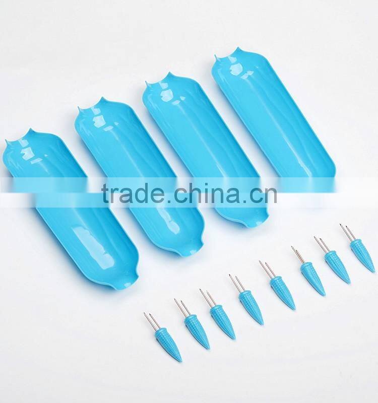 CH-4089 12 Pieces Corn On The Cob Serving Set