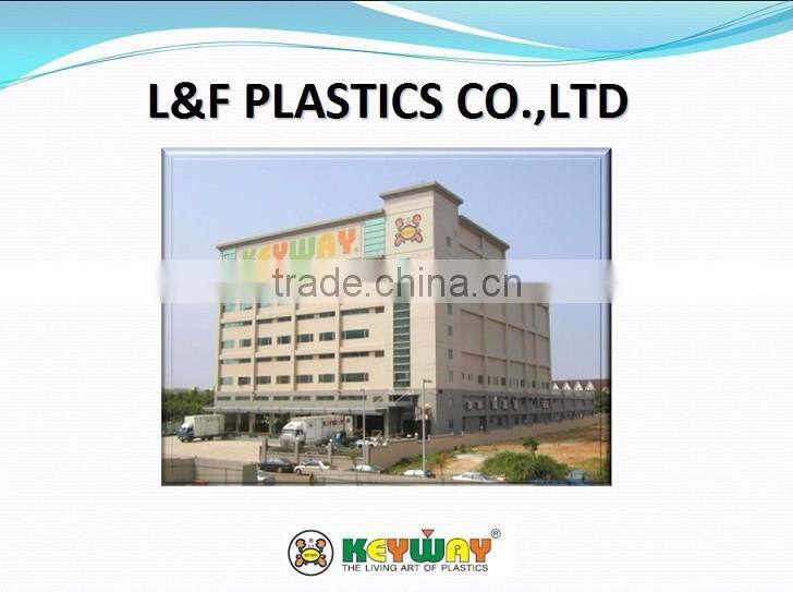 Kitchen Plastic Trolley Cart 3 Tires with Wheel