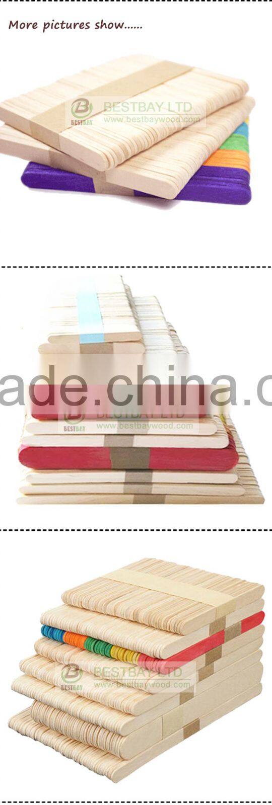 Custom printed wooden popsicle stick