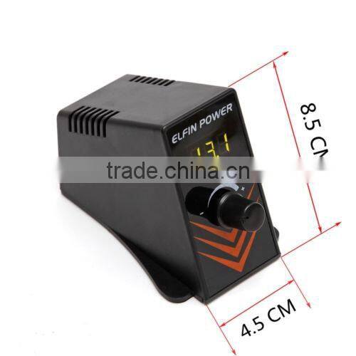 New Black Pro Digital Display EP-1 Tattoo Power Supply
