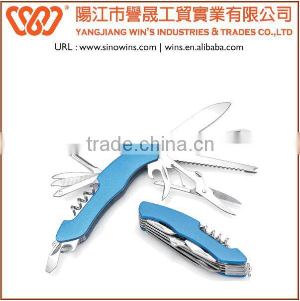 Stainless steel multi-function pocket knife