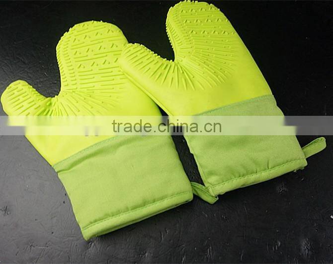 10121 Silicone Heat Resistant Grilling BBQ Gloves for Cooking, Baking