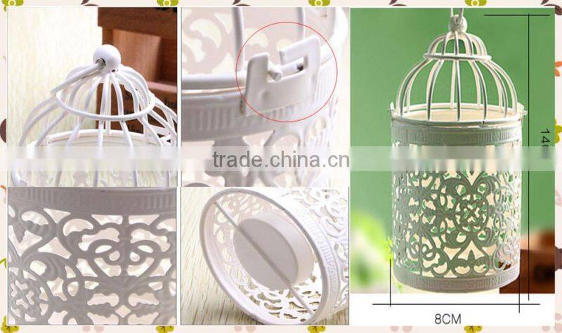 European Iron Candlestick Decorative Lantern Ornaments Creative Boutique