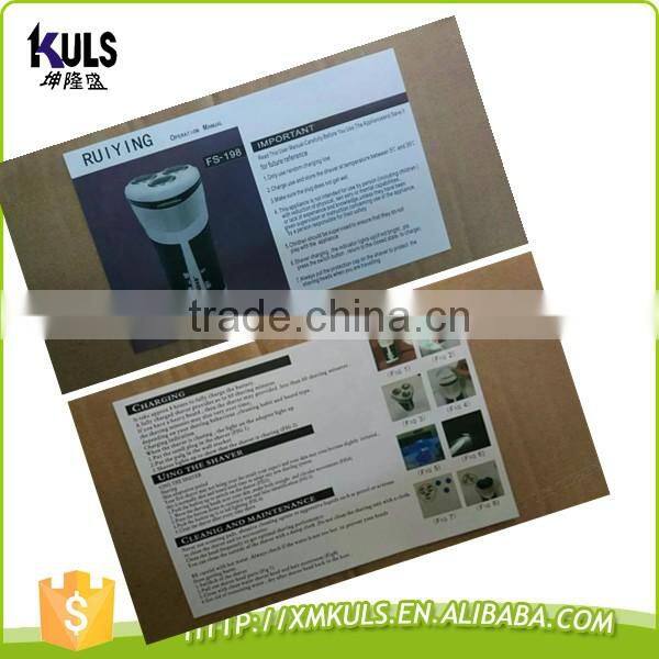 Rechargeable Electric Shaver Triple Blade Electric Multi-function Shaving Razors