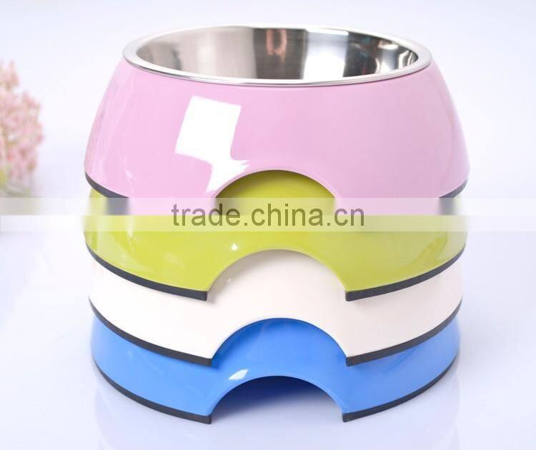 Nonslip cats,dogs,chicken,small animals custom Stainless Steel Metal Dog Water Bowl