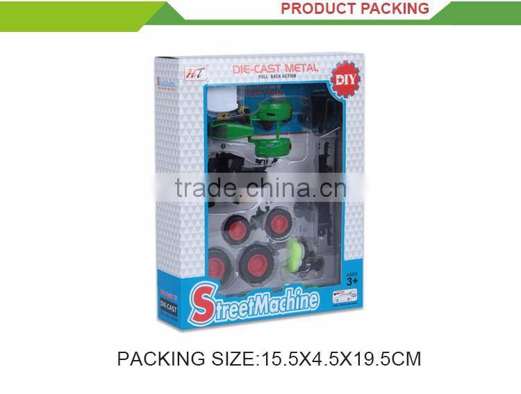 Wholesale assembly farm set diecast model toy cars metal