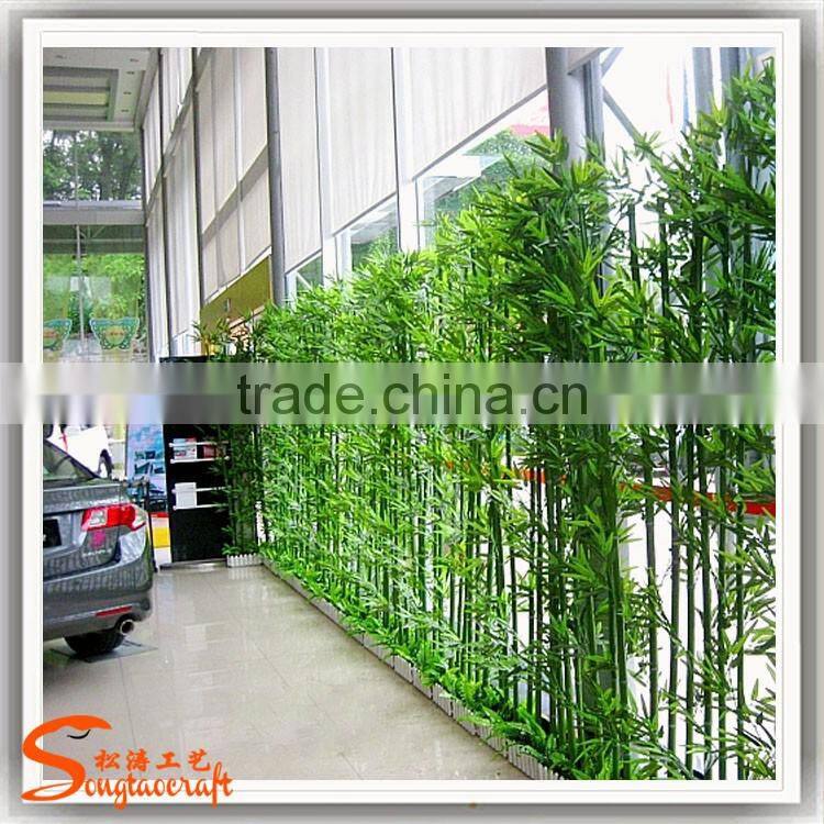 new style Artificial green outdoor artificial bamboo plants poles wholesale