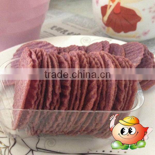 Oven sweet potato chips tube