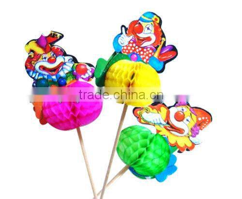 10cm long hanbuger decoration flag toothpicks