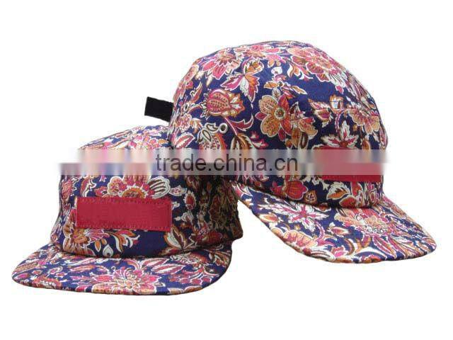 custom fashion zebra stripes flat snapback caps