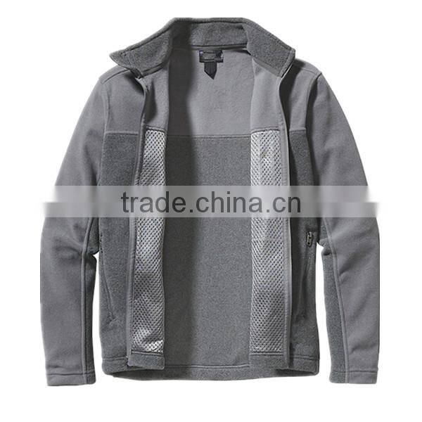 Men's Simple cheap polar Fleece Jacket with full zip