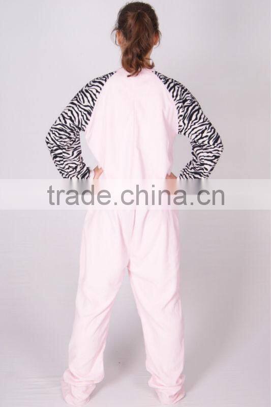Overall Sleepsuit Adult Footed Pajamas Couple Onesie