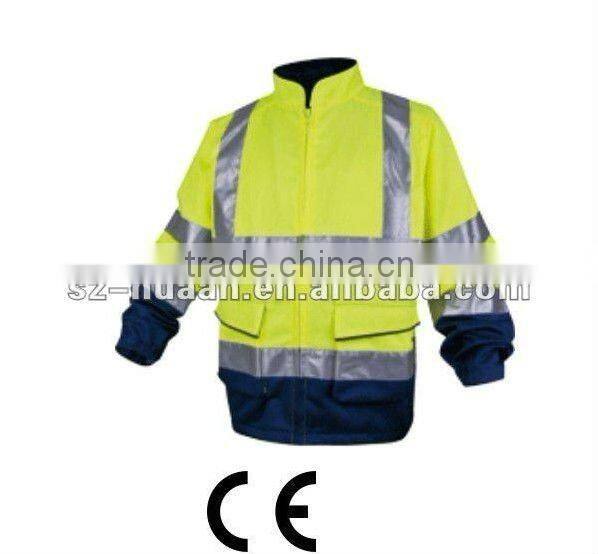 Fluorescent reflective safety clothes