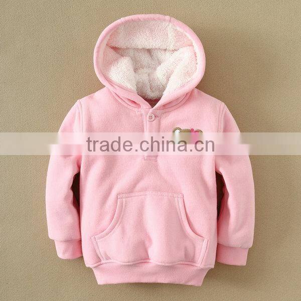 2014 MOM AND BAB new arrival baby winter cotton thickened hoody jackets, kids wear, infant and toddler sweat jackets