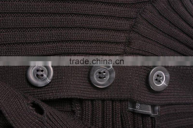 Fashion Men Heavy Knit Cardigan Sweaters