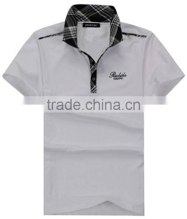 Cheap plain for men custom polo shirt design