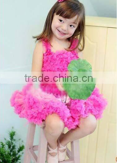 2014Hot Sale!Multicolors Lovely Baby Girls Fluffy Chiffon Pettiskirts Fashion Girl's Multi Colors Pettiskirts