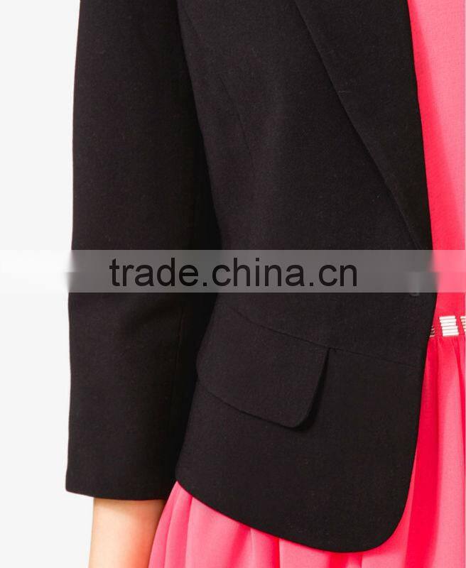 College Single-Button Blazer