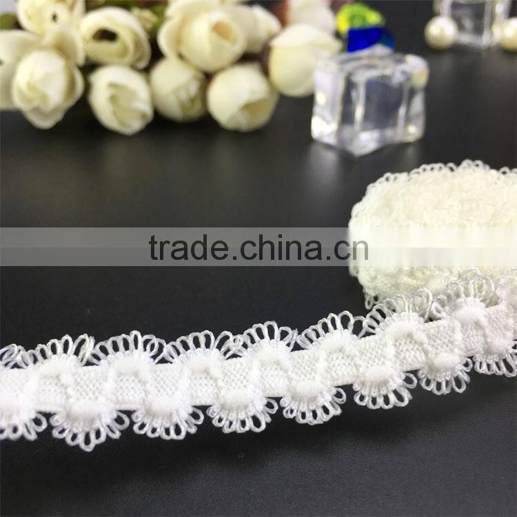 1.3 cm jacquard stretch elastic lace